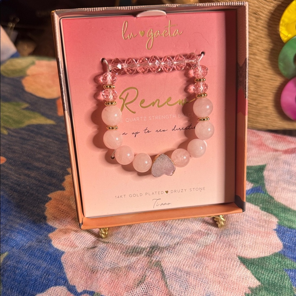 Pink Quartz Bracelet
